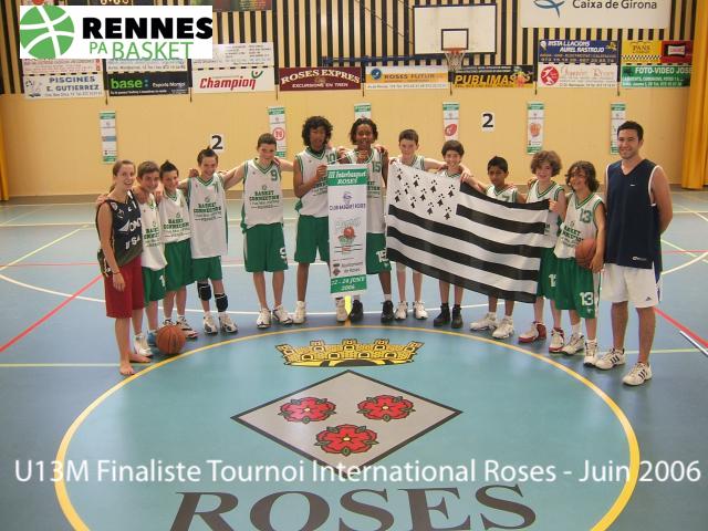 U13 Roses juin 2006